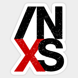 INXS Fan Art Sticker